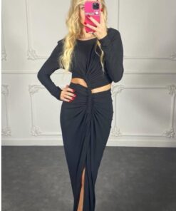 Alternative view of Φόρεμα με σουρωτό εφέ