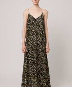 Φόρεμα ανάλαφρο μακρύ animal print