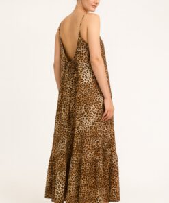 Φόρεμα μακρύ φαρδιά γραμμή