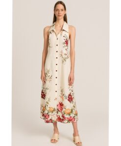 Πουκαμισοφόρεμα εμπριμέ