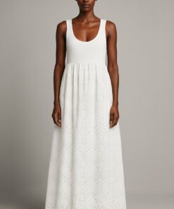 Φόρεμα κιπούρ μακρύ