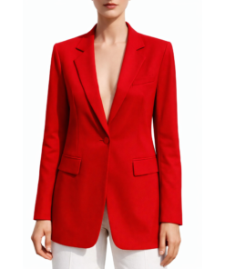 Σακάκι Μεσάτο Σε Κόκκινο