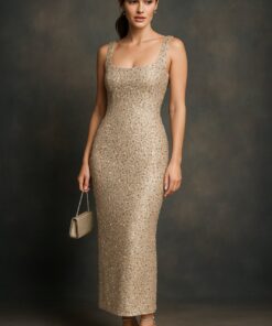 Φόρεμα βελούδινο με παγιέτα