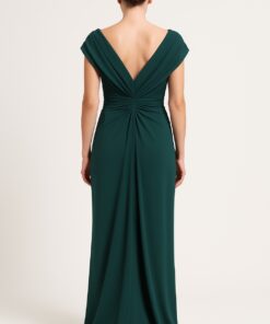 Alternative view of Φόρεμα κυπαρισσί plus size