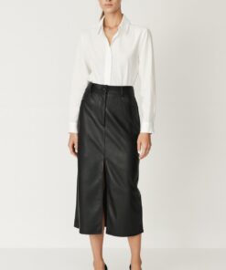 Φούστα ψηλόμεση μίντι